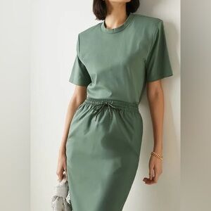 WARDROBE.NYC Olive Short Sleeve Tee